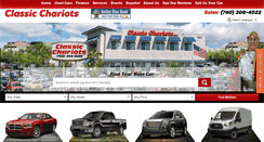 Desktop Screenshot of classicchariots.net